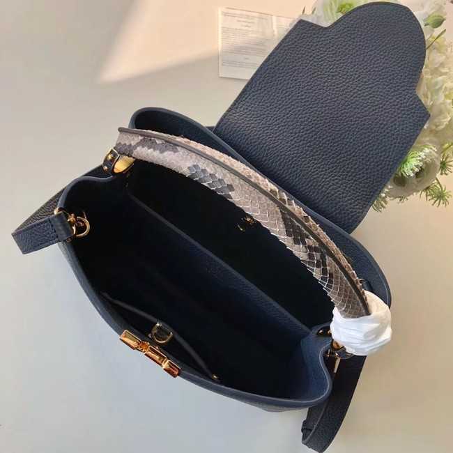 Louis Vuitton Outlet CAPUCINES PM M51814 dark blue