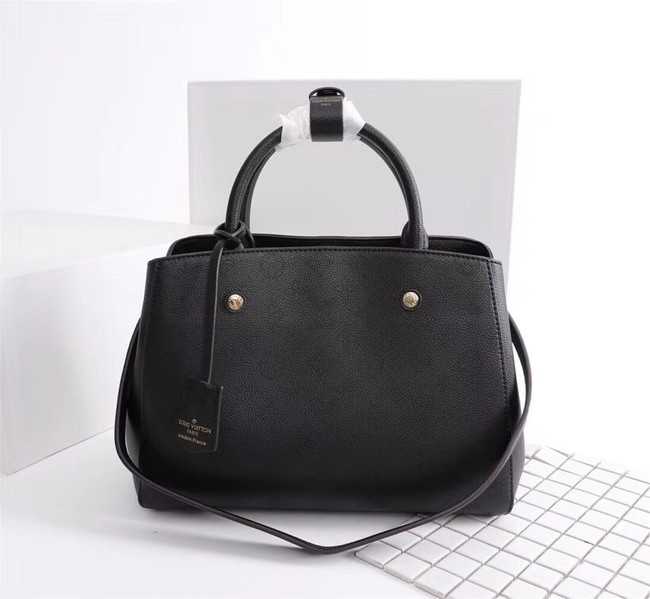 Louis Vuitton Outlet Mahina Leather 41046 black