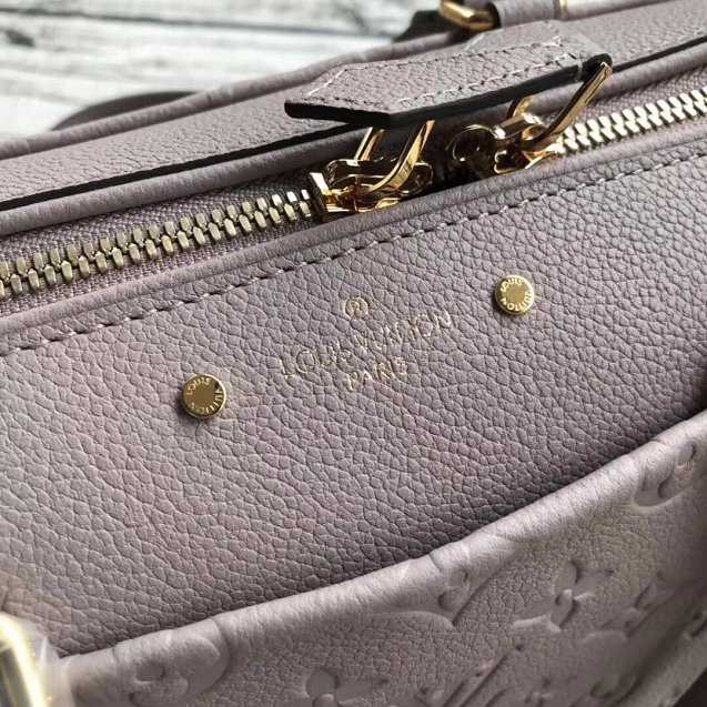 Louis Vuitton Outlet original monogram empreinte speedy M42395 gray