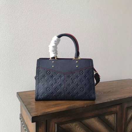 Louis Vuitton Outlet Monogram Empreinte Tote Bag M54195 Royal Blue