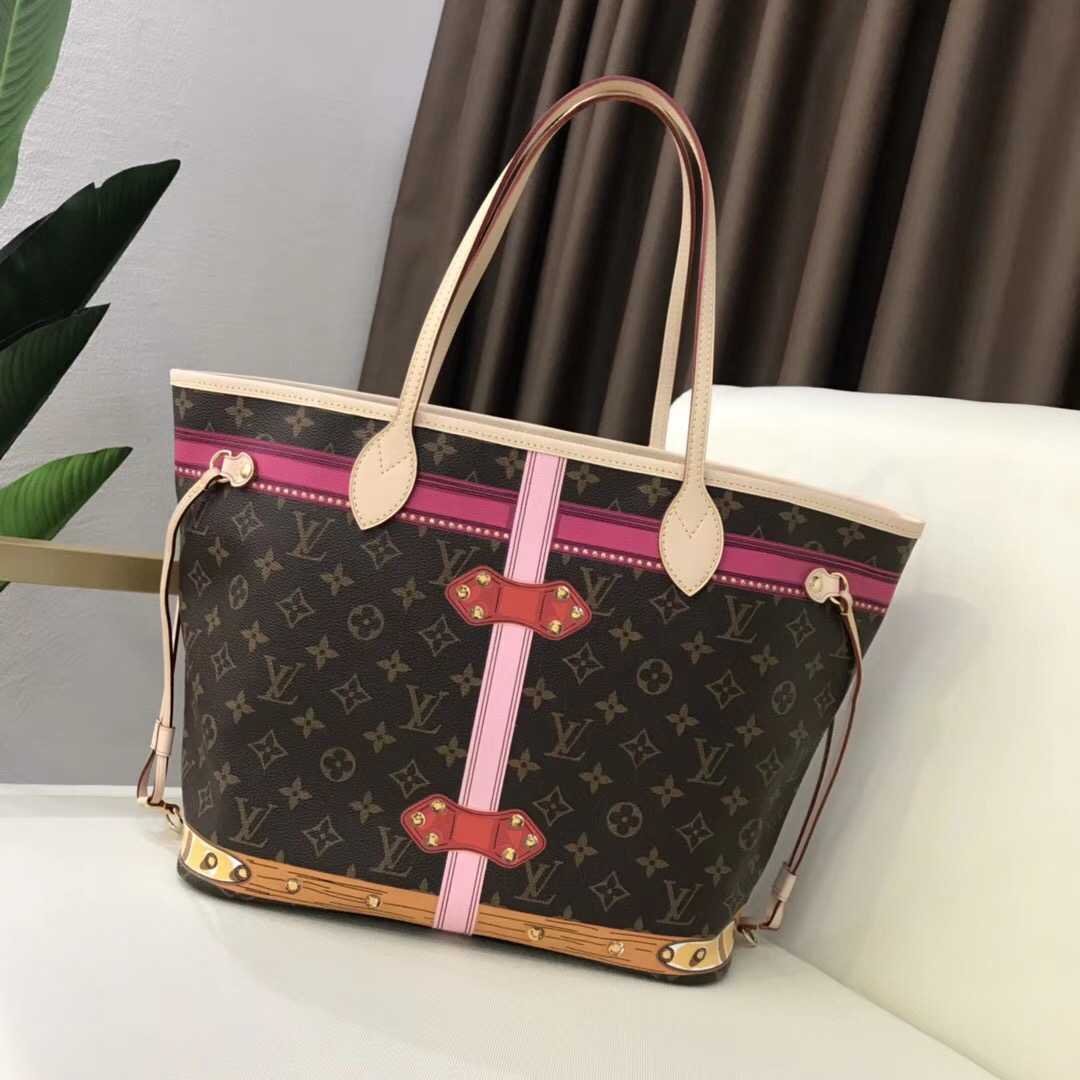 Louis Vuitton Outlet monogram canvas original neverfull mm A40156