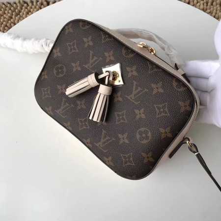 Louis Vuitton Outlet Monogram Canvas original Leather SAINTINGE M43559 creamy-white