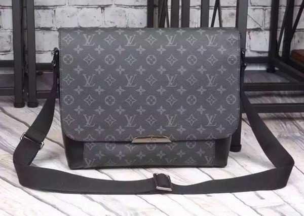 Louis Vuitton Outlet Monogram Eclipse Canvas MESSENGER MM EXPLORER M40539