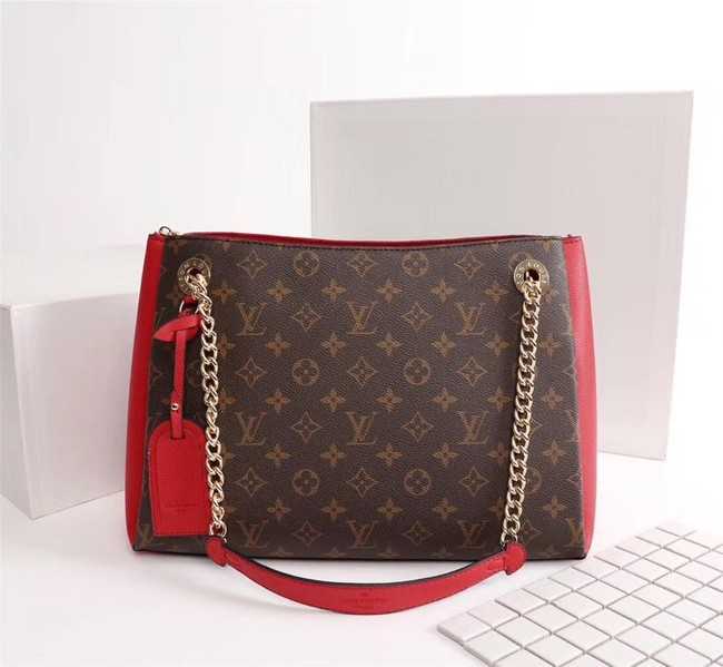 Louis Vuitton Outlet monogram canvas SURENE MM M43755 red