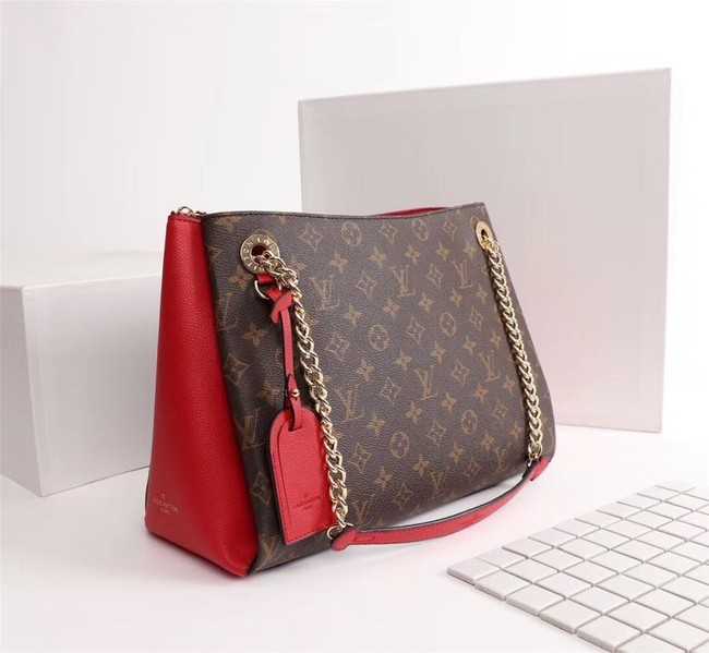 Louis Vuitton Outlet monogram canvas SURENE MM M43755 red