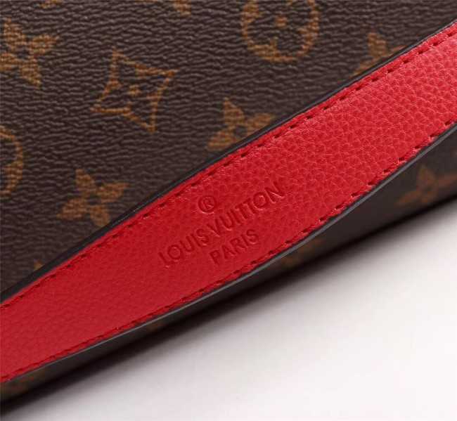 Louis Vuitton Outlet monogram canvas SURENE MM M43755 red