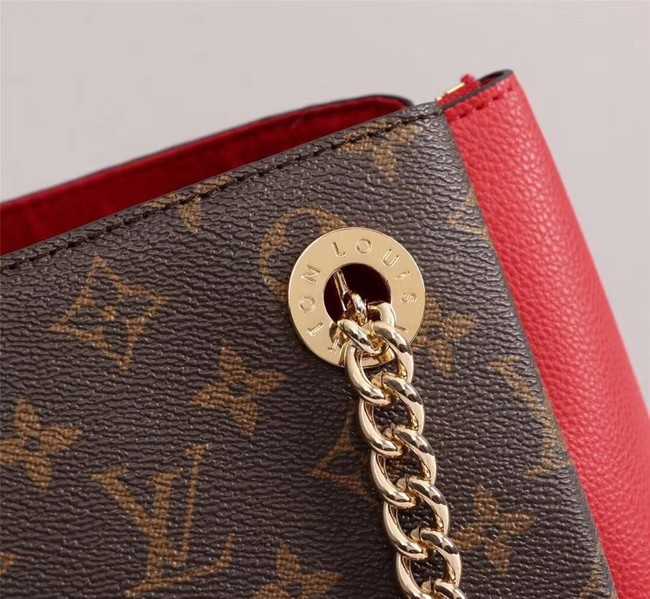 Louis Vuitton Outlet monogram canvas SURENE MM M43755 red