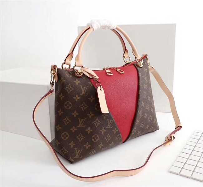 Louis Vuitton Outlet V TOTE MM M43949 red