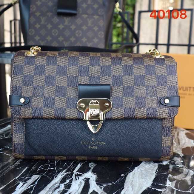 Louis Vuitton Outlet original monogram canvas M40108 black