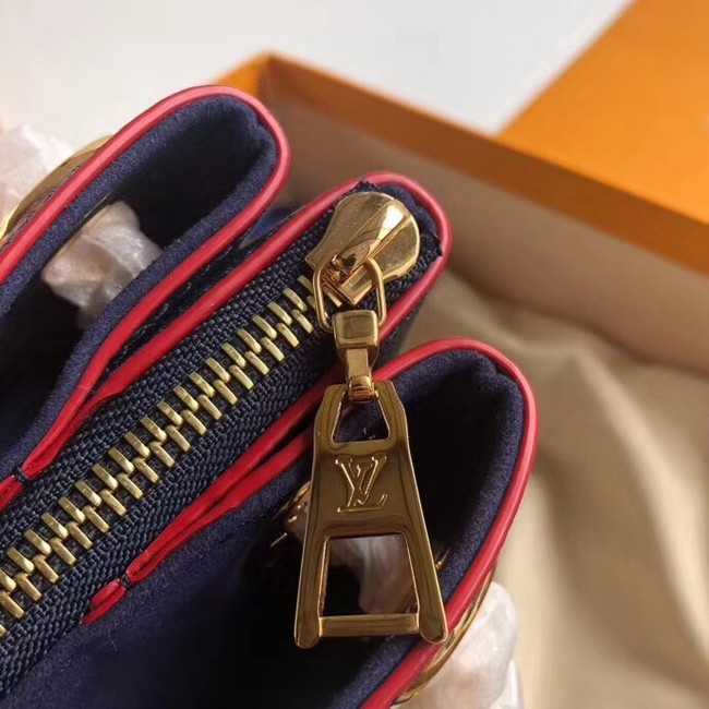 Louis Vuitton Outlet original mongram empreinte PONTHIEU BB M43750 Navy-blue