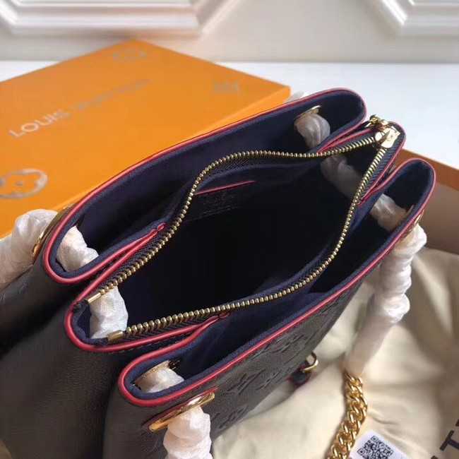 Louis Vuitton Outlet original mongram empreinte PONTHIEU BB M43750 Navy-blue