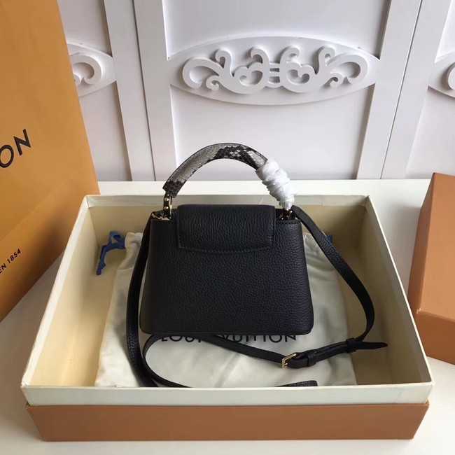 Louis Vuitton Outlet original CAPUCINES MINI N94047 black