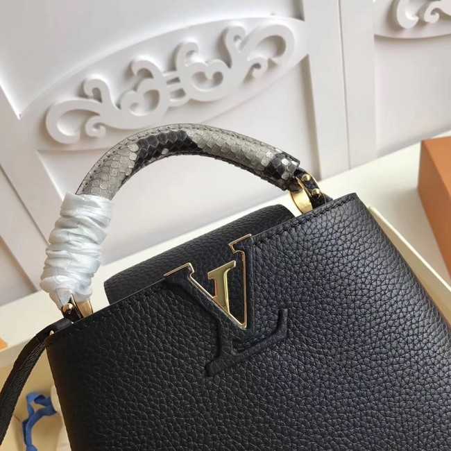 Louis Vuitton Outlet original CAPUCINES MINI N94047 black