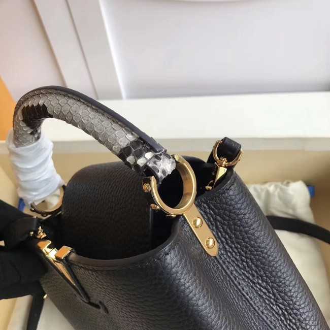 Louis Vuitton Outlet original CAPUCINES MINI N94047 black