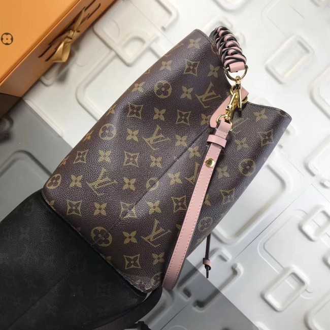 Louis Vuitton Outlet Monogram Canvas Original NEONOE M43985 pink