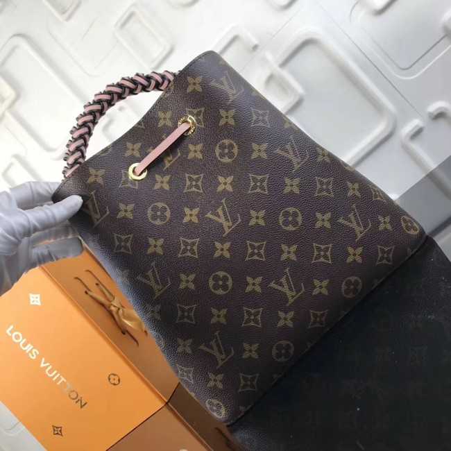 Louis Vuitton Outlet Monogram Canvas Original NEONOE M43985 pink