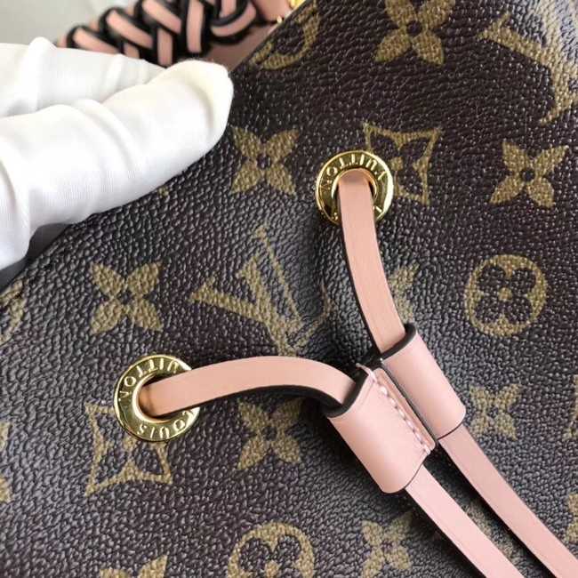 Louis Vuitton Outlet Monogram Canvas Original NEONOE M43985 pink