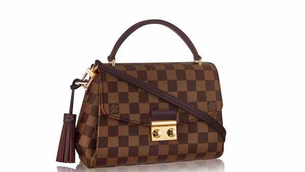 Louis Vuitton Outlet Damier Ebene Canvas CROISETTE Bag N53000