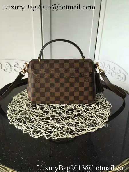 Louis Vuitton Outlet Damier Ebene Canvas CROISETTE Bag N53000