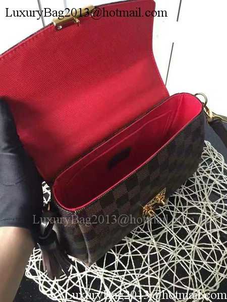 Louis Vuitton Outlet Damier Ebene Canvas CROISETTE Bag N53000