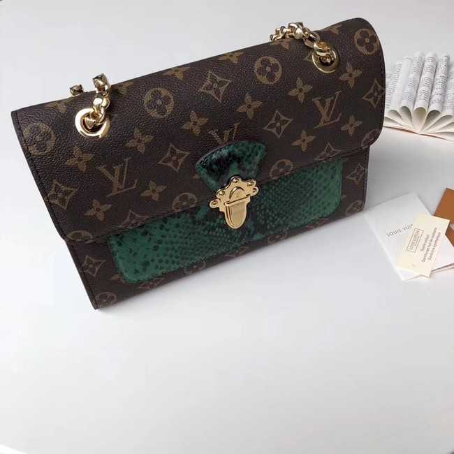 Louis Vuitton Outlet original monogram canvas VICTOIRE M43731 green