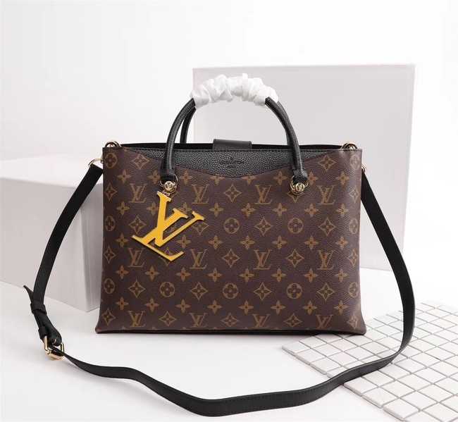 Louis Vuitton Outlet Monogram Canvas RIVERSIDE M55040 black