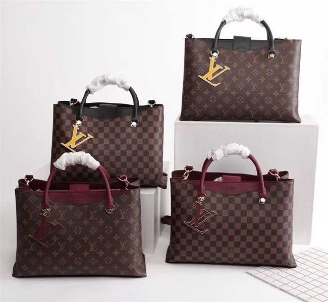 Louis Vuitton Outlet Monogram Canvas RIVERSIDE M55040 black