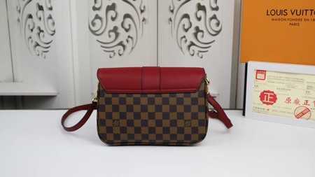 Louis Vuitton Outlet clapton damier ebene canvas handbags N44243 red