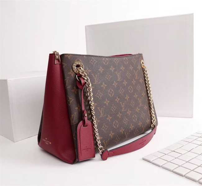 Louis Vuitton Outlet monogram canvas SURENE MM M43755 Bordeaux