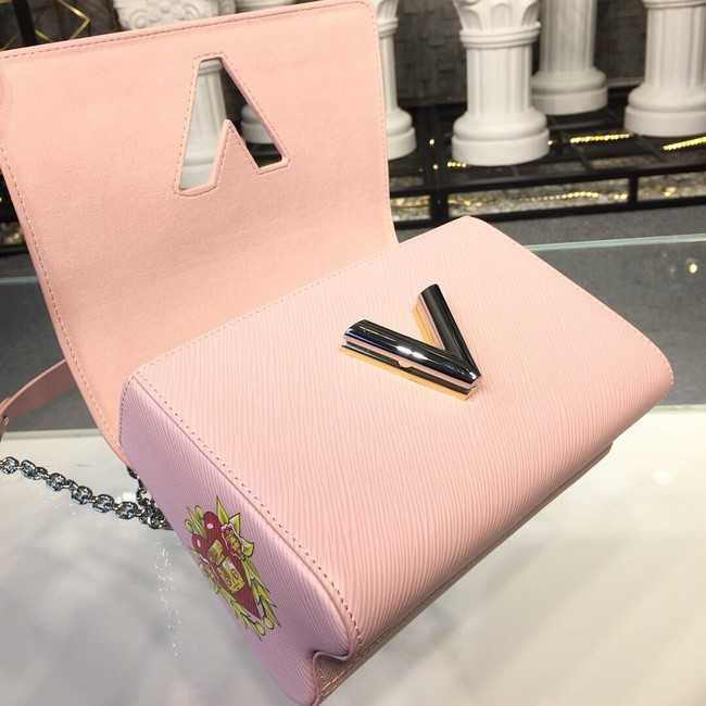 Louis Vuitton Outlet original epi leather twist M50282 pink