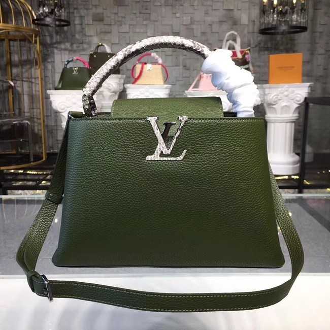 Louis Vuitton Outlet original CAPUCINES PM M94586 green