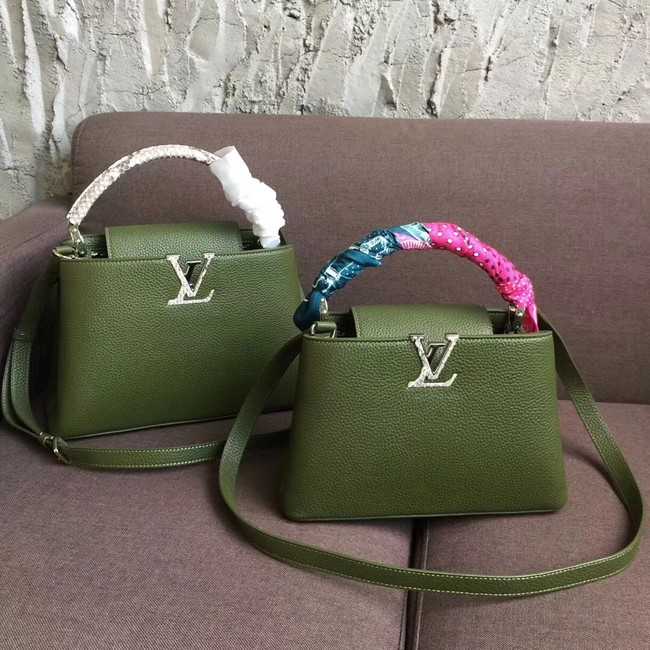 Louis Vuitton Outlet original CAPUCINES PM M94586 green