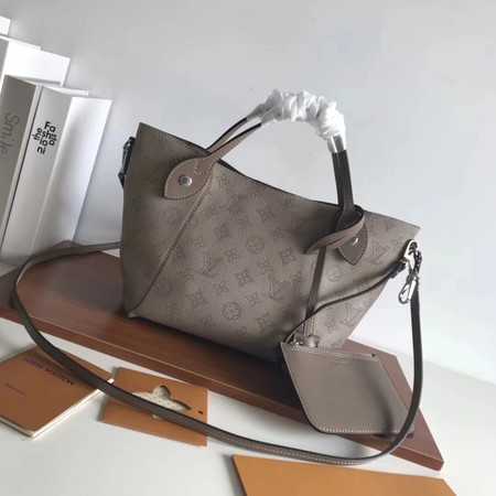 Louis Vuitton Outlet original Mahina Leather Tote Bag 54353 grey