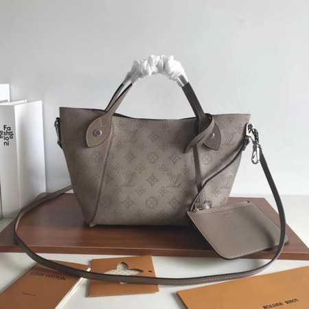 Louis Vuitton Outlet original Mahina Leather Tote Bag 54353 grey