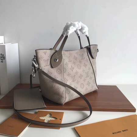 Louis Vuitton Outlet original Mahina Leather Tote Bag 54353 grey