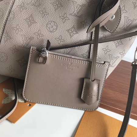 Louis Vuitton Outlet original Mahina Leather Tote Bag 54353 grey