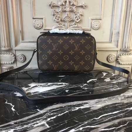 Louis Vuitton Outlet Monogram Canvas 44258 black