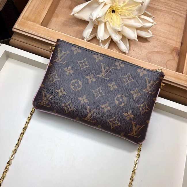 Louis Vuitton Outlet POCHETTE DOUBLE ZIP M63905 red