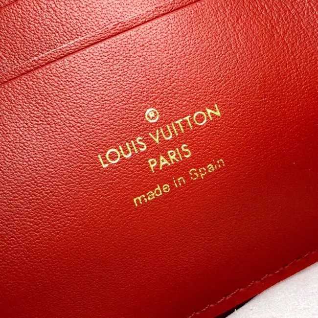 Louis Vuitton Outlet POCHETTE DOUBLE ZIP M63905 red