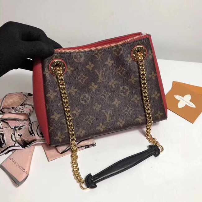 Louis Vuitton Outlet Monogram Canvas SURENE BB M43777 red