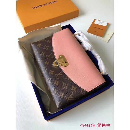 Louis Vuitton Outlet original monogram canvas SAINT PLACIDE M44274 pink