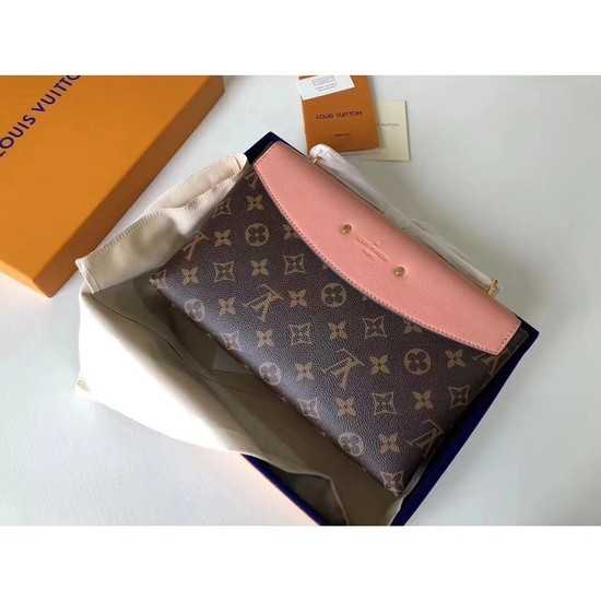 Louis Vuitton Outlet original monogram canvas SAINT PLACIDE M44274 pink