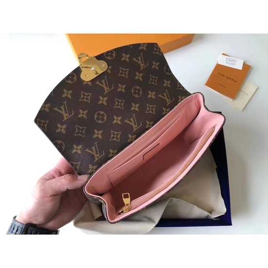 Louis Vuitton Outlet original monogram canvas SAINT PLACIDE M44274 pink