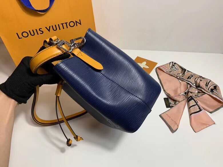 Louis Vuitton Outlet Original Epi Leather Neonoe BB Bag M53612 Navy