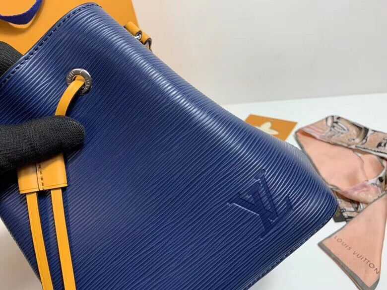 Louis Vuitton Outlet Original Epi Leather Neonoe BB Bag M53612 Navy