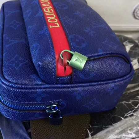 Louis Vuitton Outlet original SAC CEINTURE PN 42825 blue