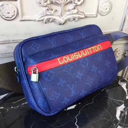 Louis Vuitton Outlet original SAC CEINTURE PN 42825 blue