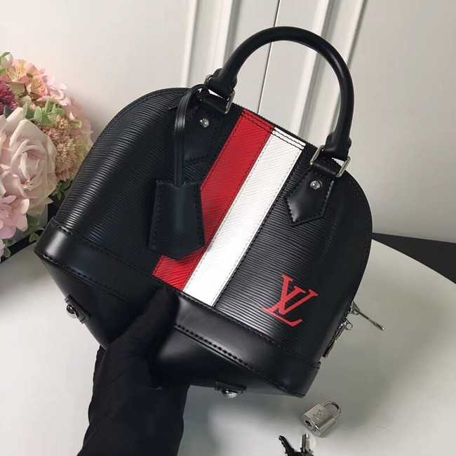 Louis Vuitton Outlet original Epi leather ALMA BB M51961 black