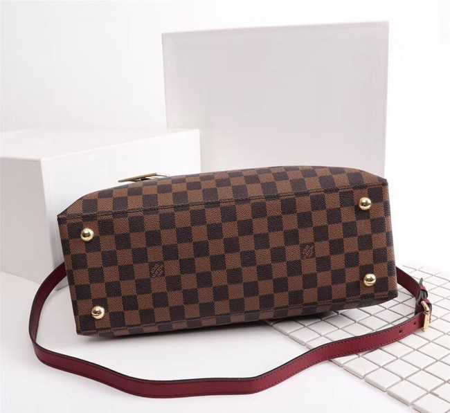 Louis Vuitton Outlet Damier Ebene Canvas RIVERSIDE M55040 fuchsia