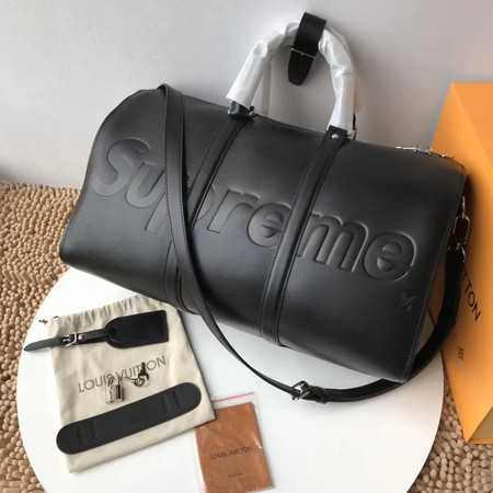 Louis Vuitton Outlet Epi Leather Keepall SUPREME 45CM KEEPALL BANDOULIRE 45 M53303 with Shoulder Strap